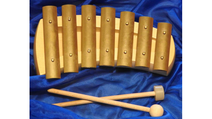 Métallophone Glockenspiel pentatonique (432 hz)
