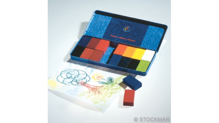 Blocs de cire à colorier Stockmar- 16 couleurs