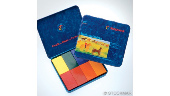 Stockmar wax blocks - 8 colours