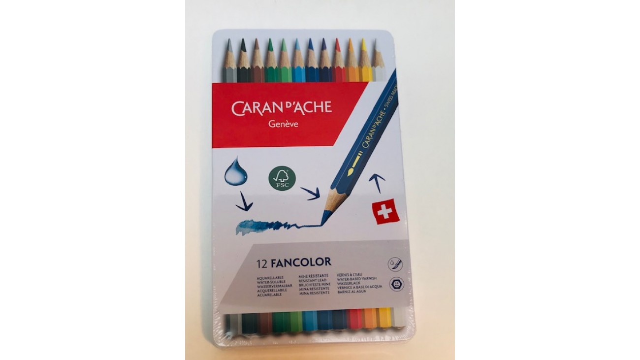 Carand'ache crayon aquarellable, Boutique La Grande Ourse