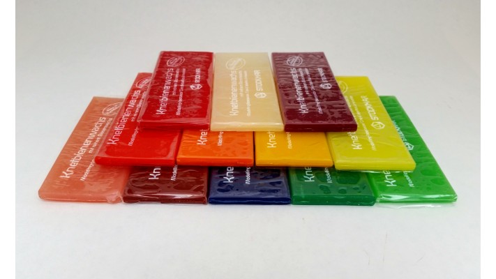 Beeswax, modeling dough Stockmar, 12 colors