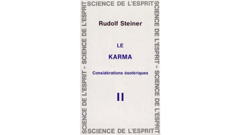 Karma II Considérations ésotériques 