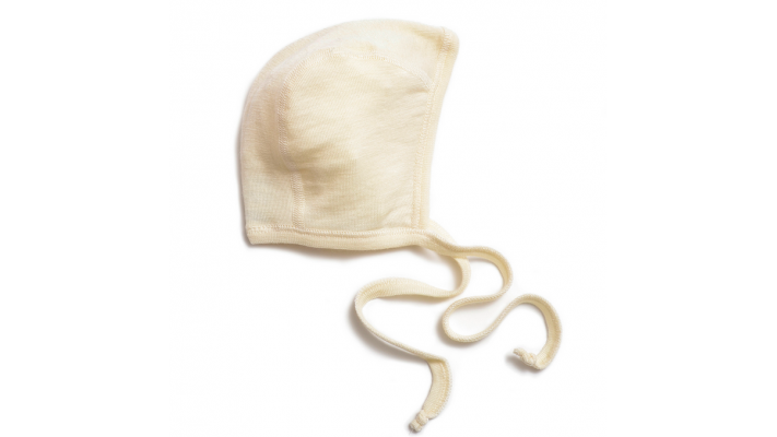 Bonnet pour bébé en coton/soie biologique