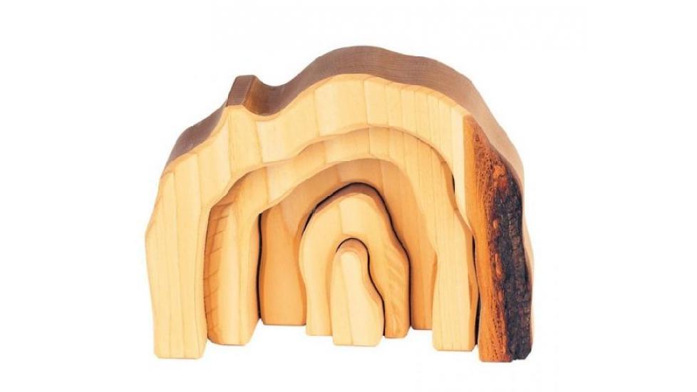 Wooden cave